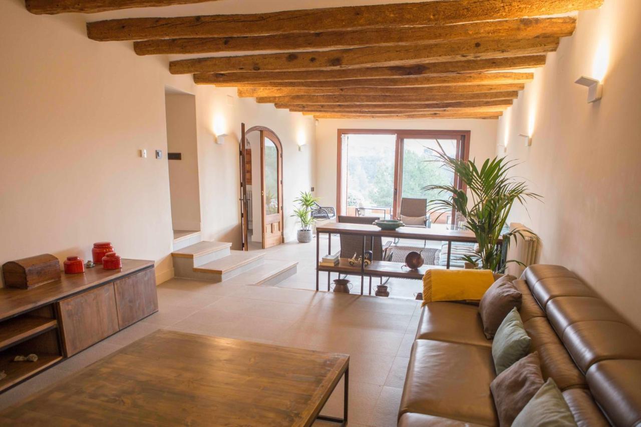 Casa Rural Masia Les Apieres El Pla de Manlleu 외부 사진