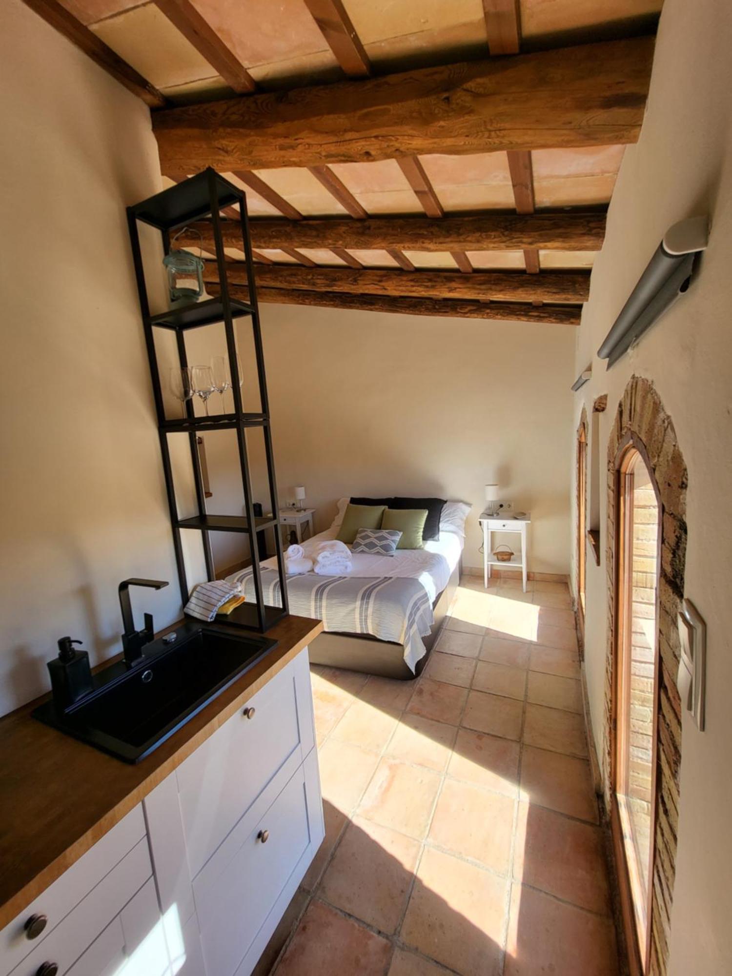 Casa Rural Masia Les Apieres El Pla de Manlleu 외부 사진