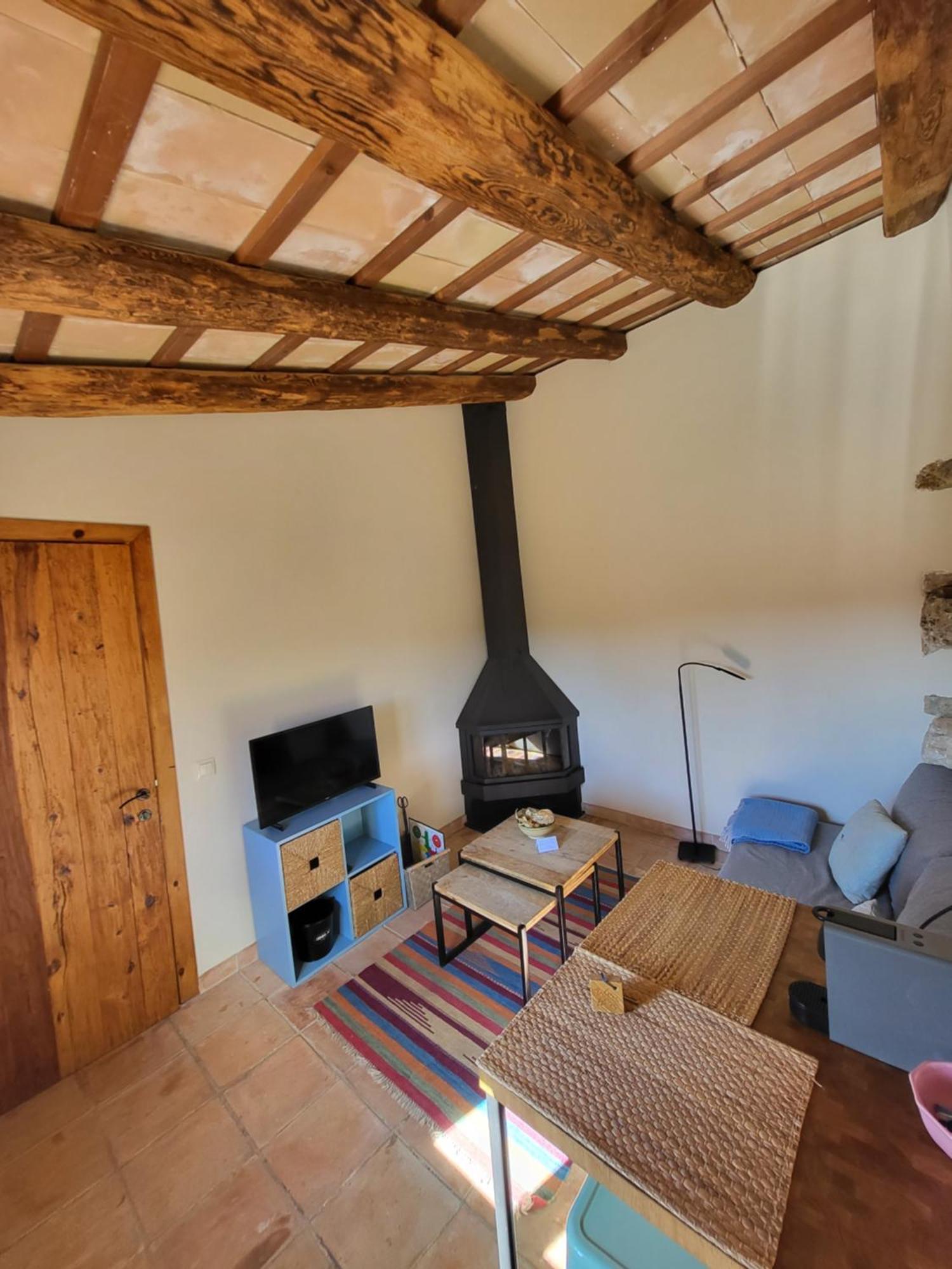 Casa Rural Masia Les Apieres El Pla de Manlleu 외부 사진