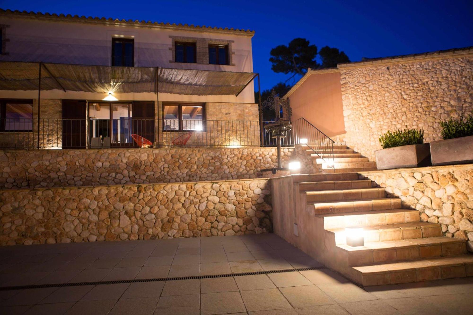 Casa Rural Masia Les Apieres El Pla de Manlleu 외부 사진